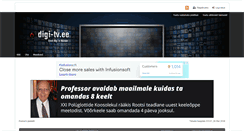 Desktop Screenshot of digi-tv.ee