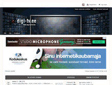 Tablet Screenshot of digi-tv.ee