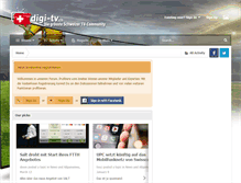 Tablet Screenshot of digi-tv.ch